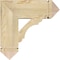 Ekena Millwork Olympic Arts & Crafts Rough Sawn Bracket, Douglas Fir, 6"W x 20"D x 20"H BKT06X20X20OLY03RDF - alternate 3